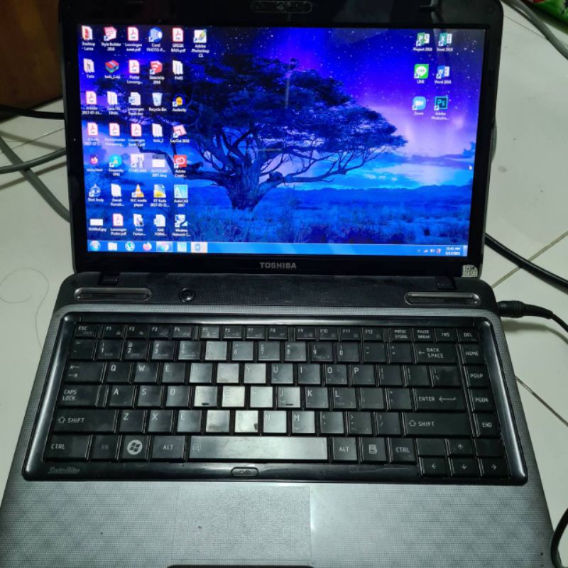 Laptop bekas Toshiba Satellite L745 core i5 HDD 500gb/ laptop second toshiba/ laptop sekolah kuliah