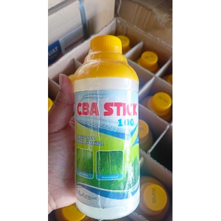 PEREKAT DAN PERATA PESTISIDA CBA STICK 100 - kemasan 500ml