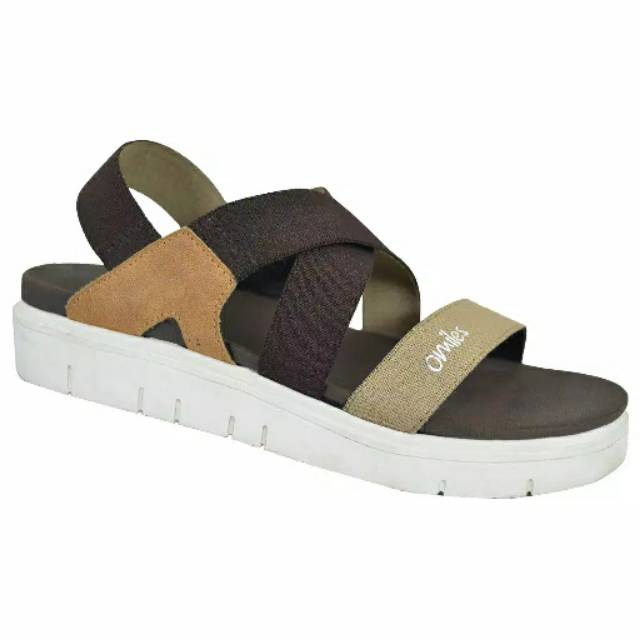  Sandal Wanita Omiles  Alifah Brown beige Shopee Indonesia