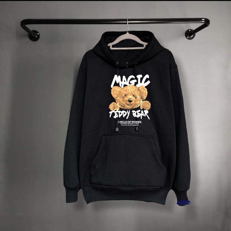 jaket teddy bear-hoodie teddy bear-hoodie sablon teddy bear