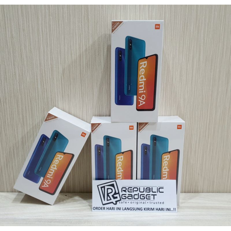 XIAOMI REDMI 9A RAM2/32GB NEW SEGEL 100% ORIGINAL GARANSI RESMI TAM INDONESIA-4