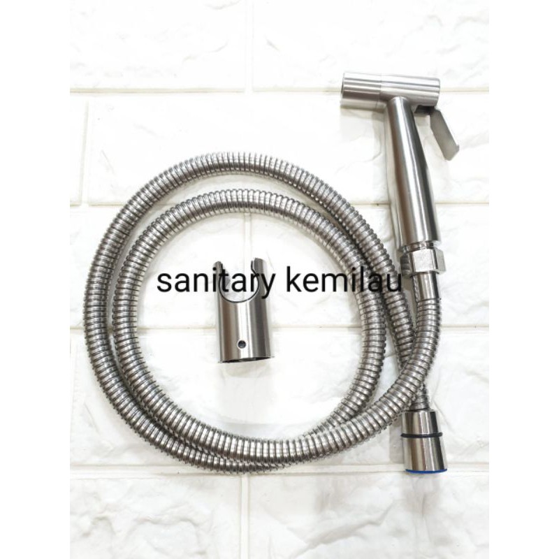 Jet Shower Toilet Kamar Mandi Stainles Sus 304 - Shower Cebok Stainles - Shower Bidet