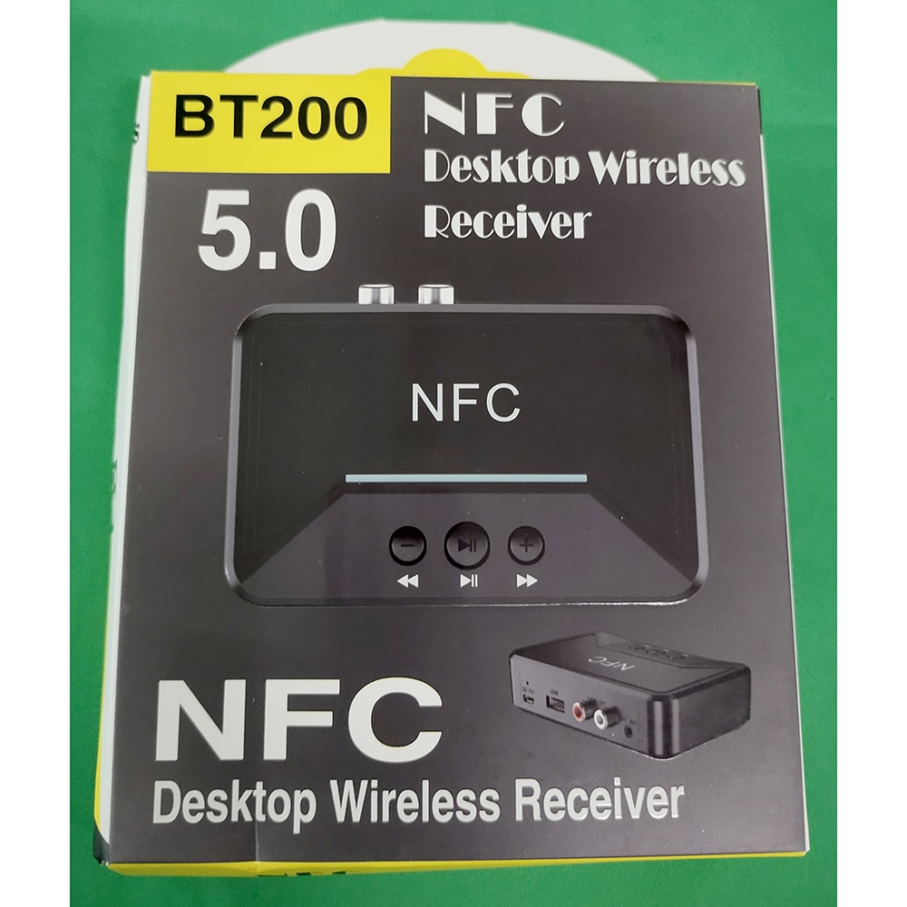 BT200 - Music NFC Desktop Bluetooth 5.0 Wireless Receiver