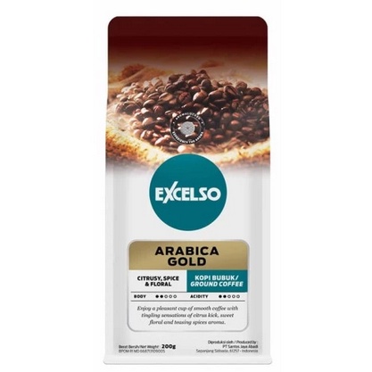 

Kopi Bubuk EXCELSO Arabica Gold - Bubuk Kopi 200 gr