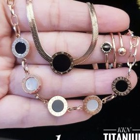 TiTanium set perhiasan wanita P30