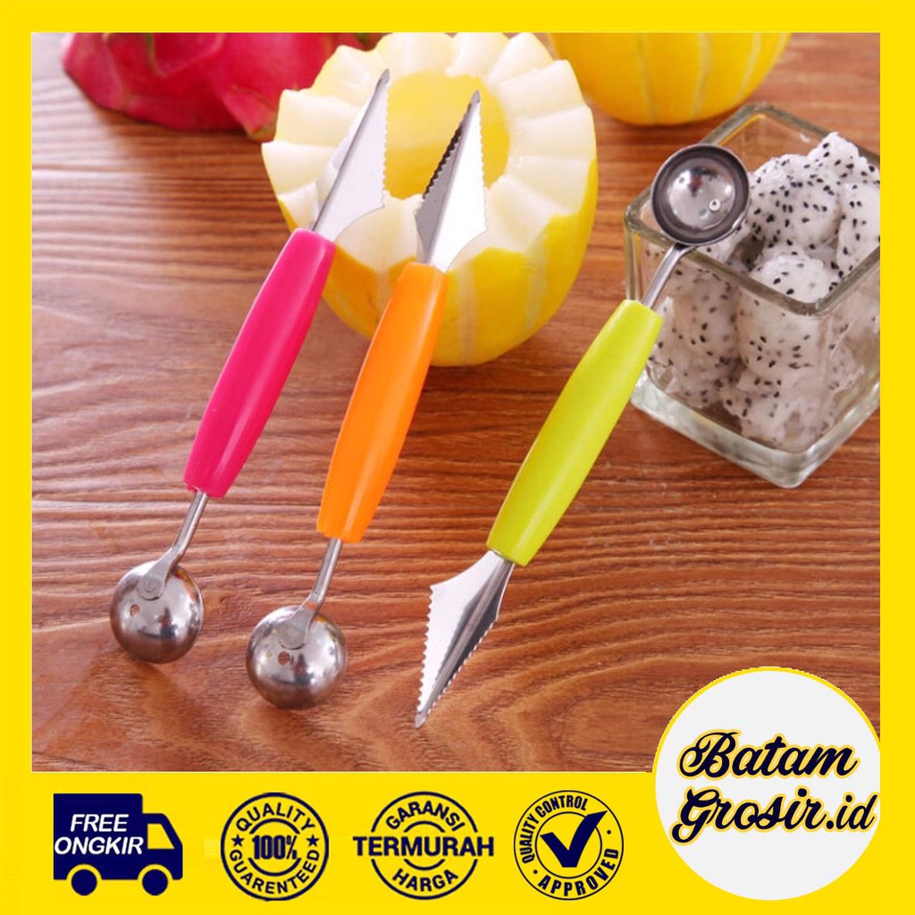 BATAMGROSIR.ID | PISAU BUAH 2 SISI ALAT KEROKAN BUAH ...