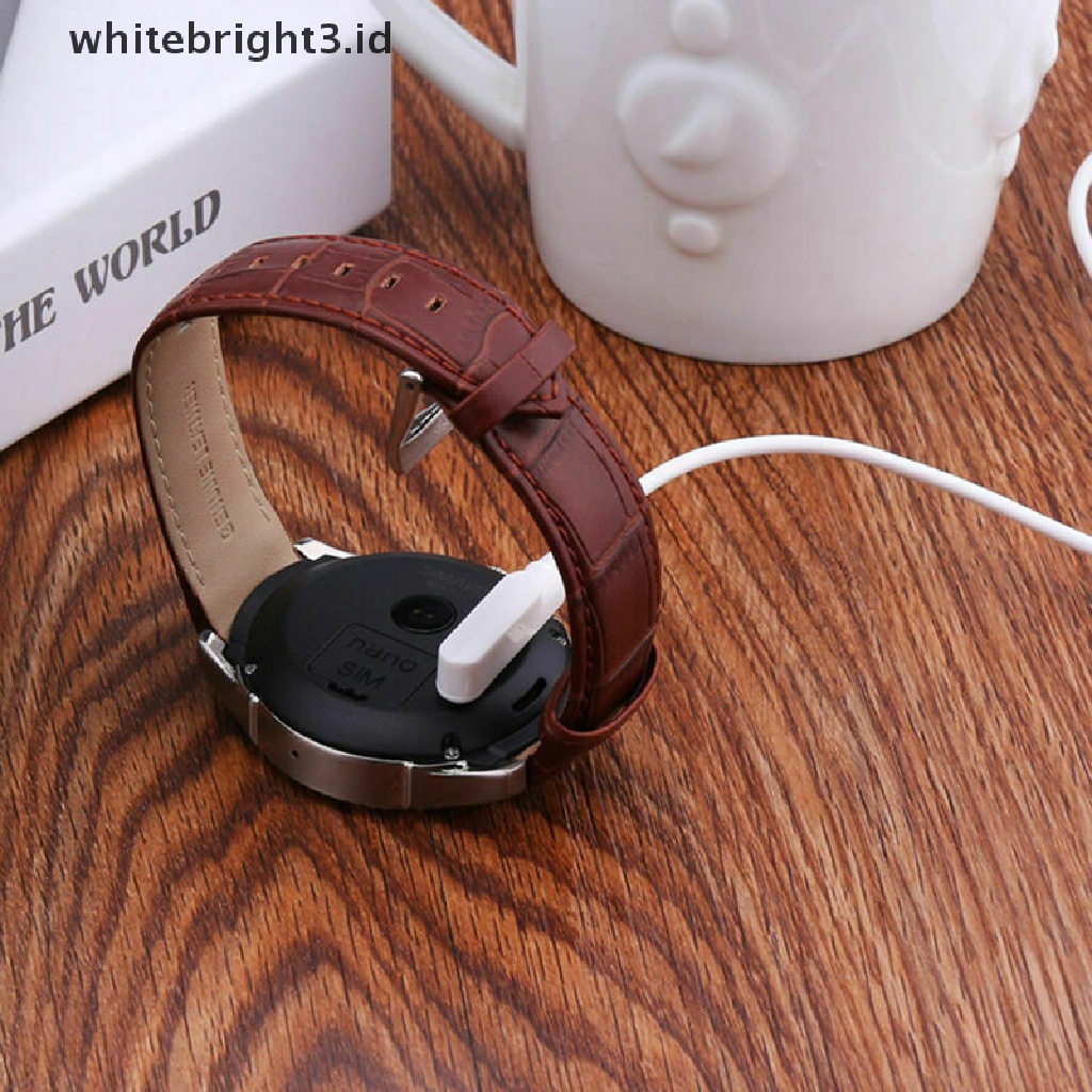 (whitebright3.id) Kabel Power Charger USB 2.0 Magnetik 4 Pin Untuk Smartwatch KW88