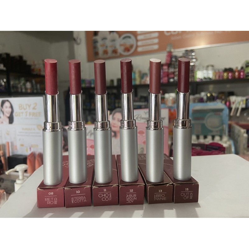 ia - wardah intense matte lipstik -- lipstim matte wardah