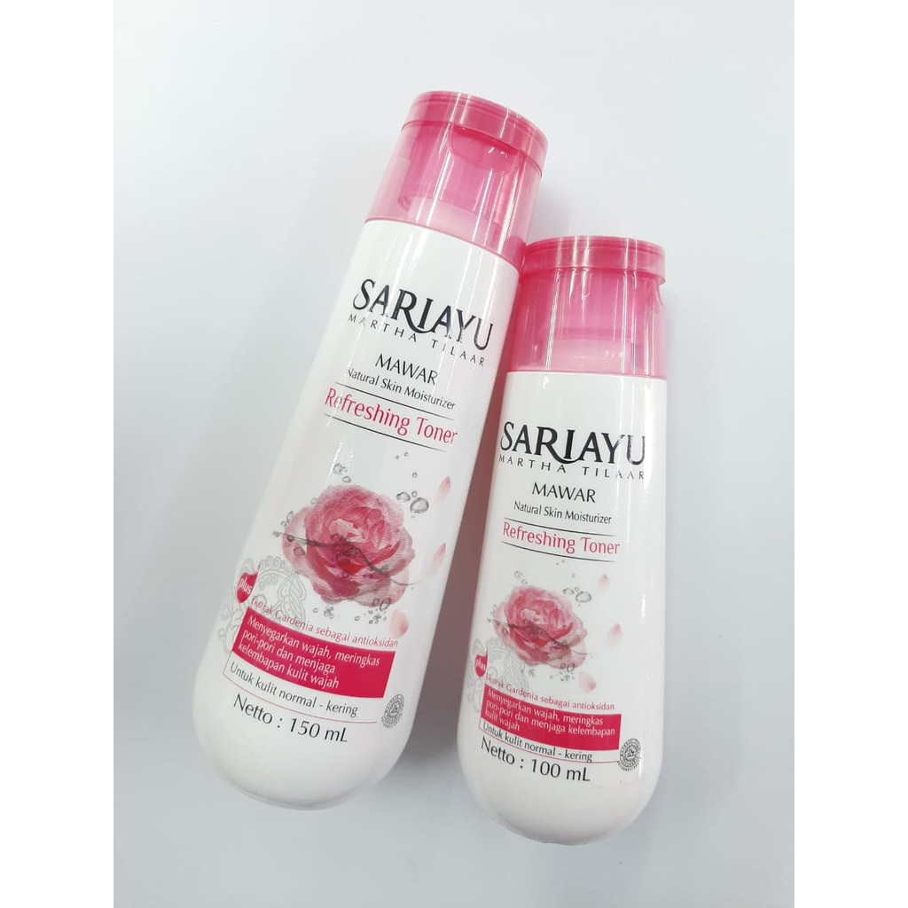 Sariayu Milk Cleanser &amp; Toner Mawar