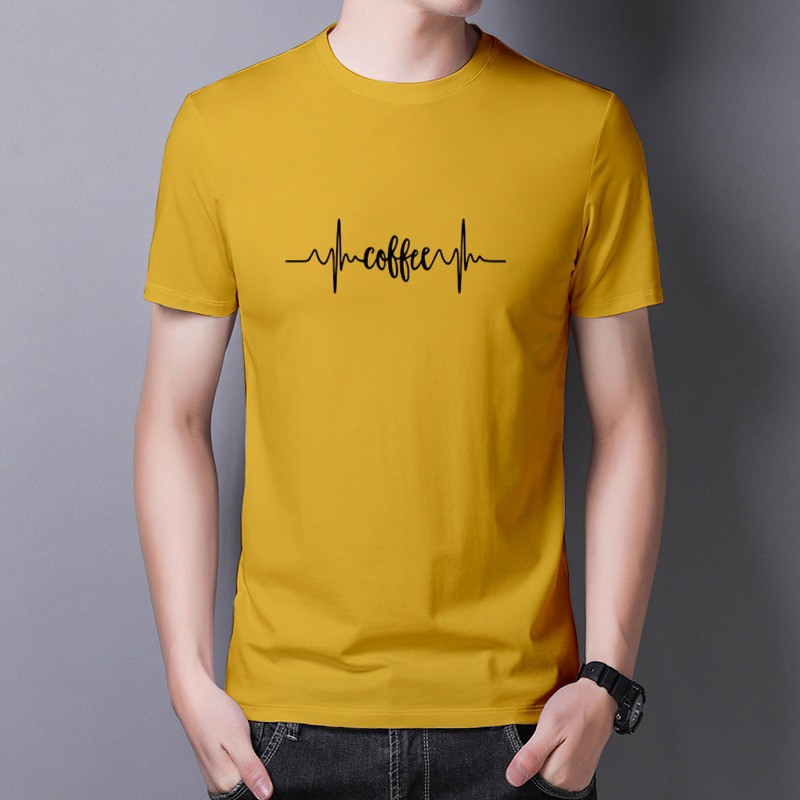 9SEVEN-KAOS DISTRO DETAK JANTUNG COFFEE TERBARU-BAJU-ATASAN MOTIF SIMPLE TERLARIS-KAOS KATA KATA-KAOS