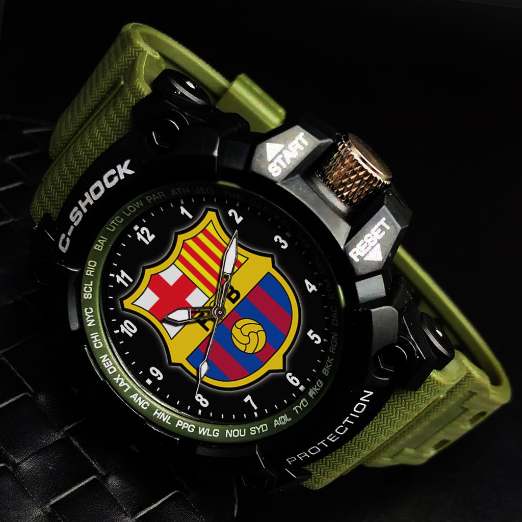 (EXCLUSIVE) JAM TANGAN BARCELONA 2 (STRAP WARNA)