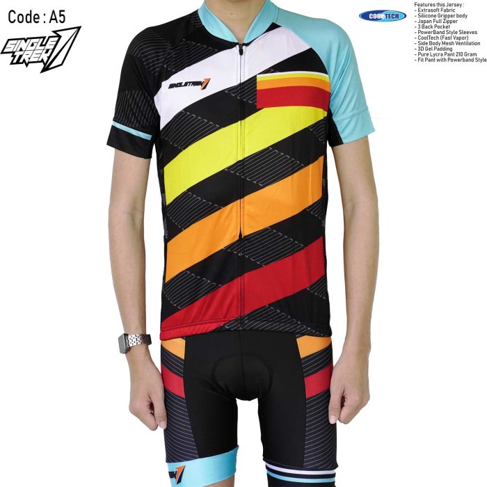 Jersey Sepeda Singletrek1 Full ZIPP Road bike Cooltech shorts JDLOA5