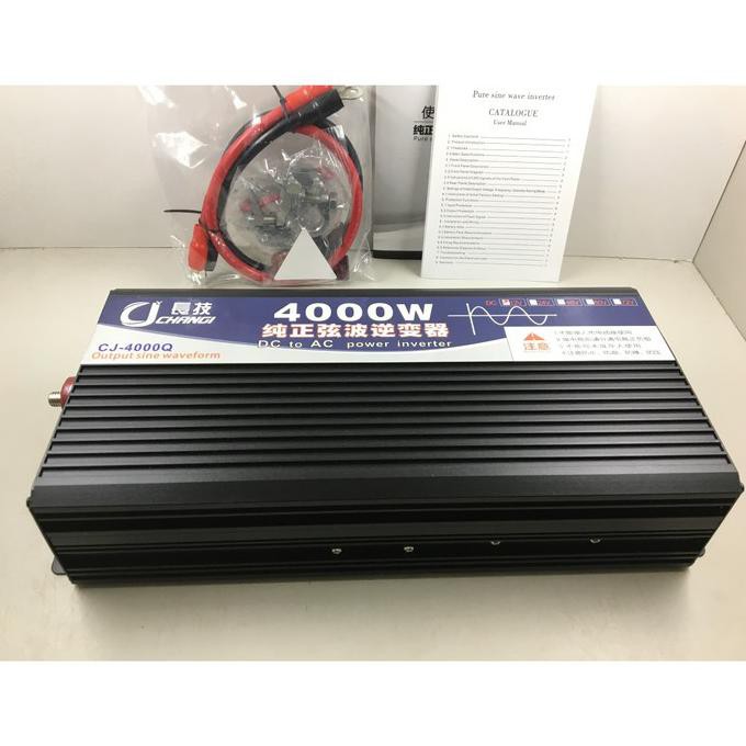 Buruan Serbu] Inverter Pure Sine Wave Dc 48 To Ac220V 4000W 4000 Watt Power Solar