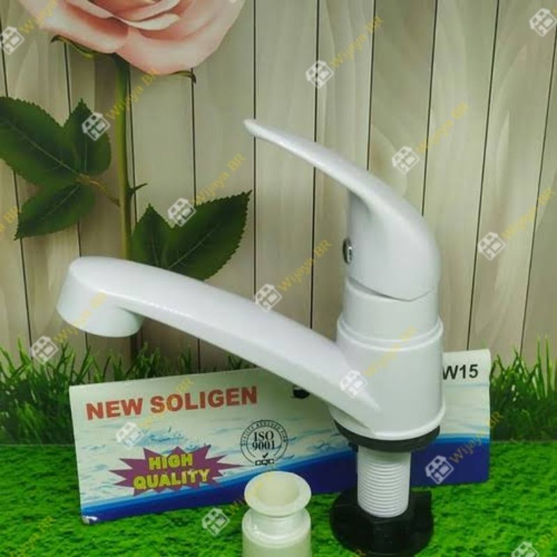 Keran Kran Wastafel Soligen / Kran Keran Wastafel PVC Soligen FREE SEALTAPE