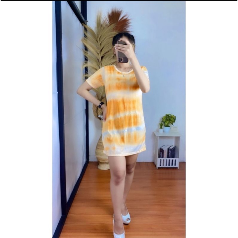 Dress wanita TIE DYE