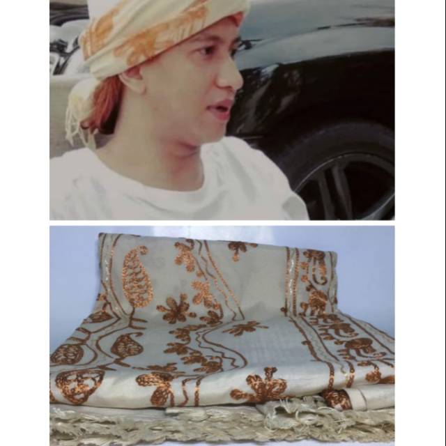 Imamah hijazy / makkawi ori, gabbana, gobbana