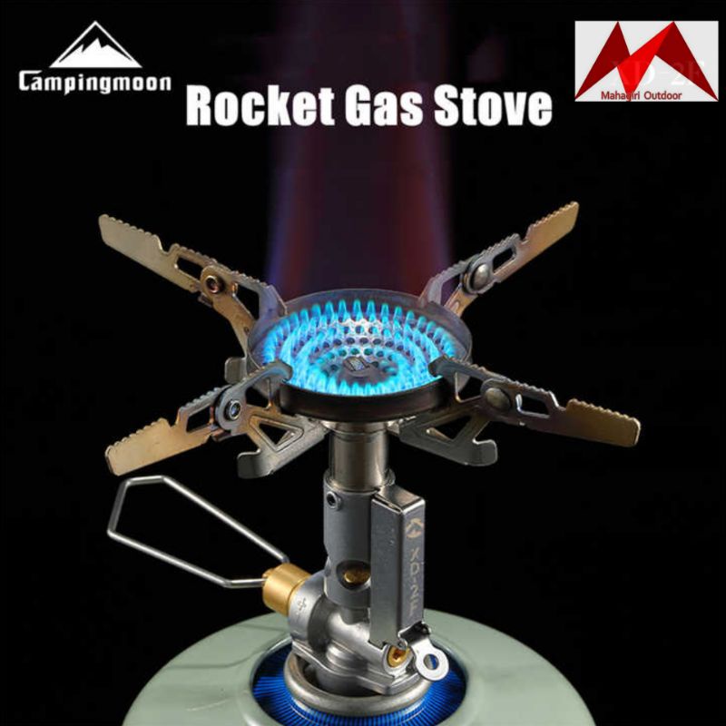 Kompor CampingMoon XD-2F portable camping moon rocket stove ultralight