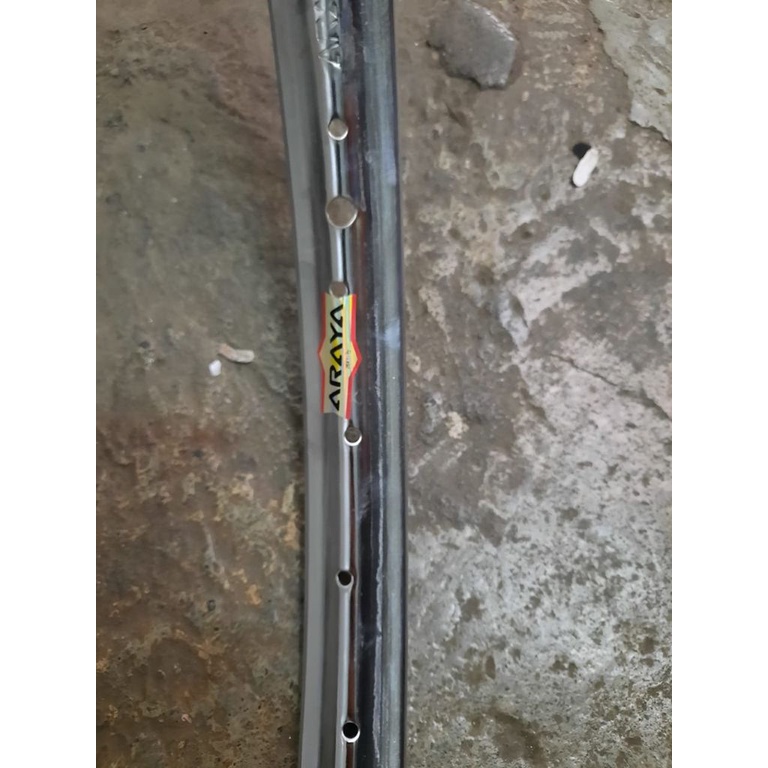 TERMURAH!!! Velg Becak Ukuran 28&quot; Hole 40 / AR4Y4 - 0DE55Y / Satuan / Realpict