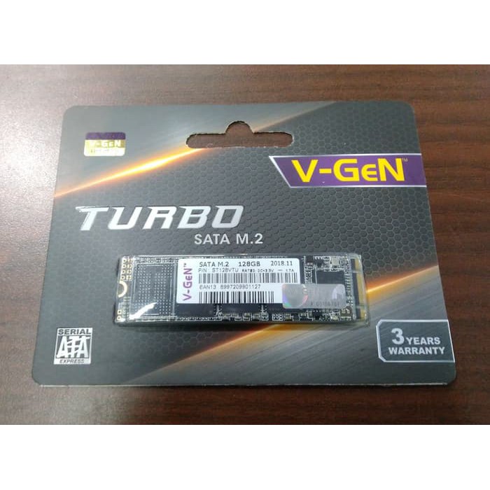 M.2 SATA SSD (2280) 128GB