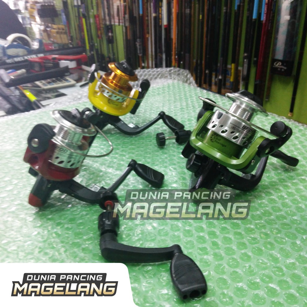 REEL OGAWA SE 200A SPOLL BESI FREE HANDLE (WARNA ACAK)