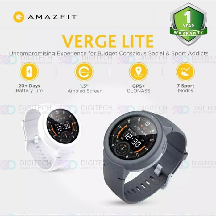 Xiaomi Amazfit Smartwatch Sport VERGE 