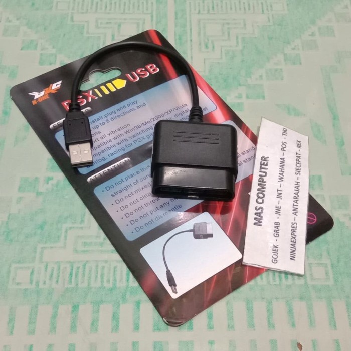 Kabel Stik PS1,PS2,PS3 To Usb Kabel/Converter Stik PS Sony To Usb