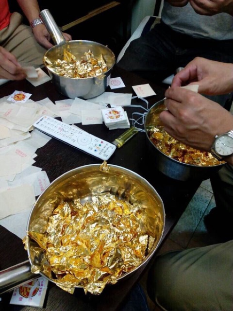 Dragon Mark 99% Gold Leaf - KIMPO - Kertas Emas / Ikat