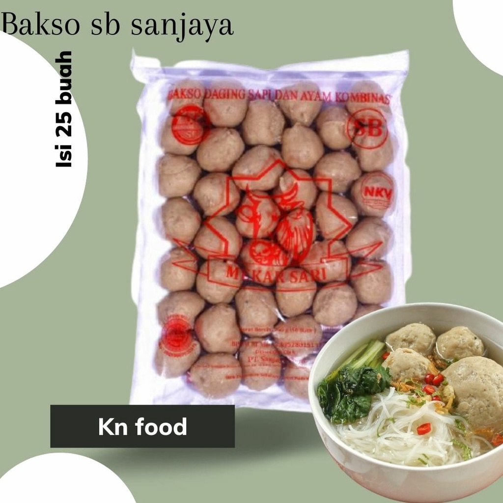 

Bakso SB Mekar Sari isi 25