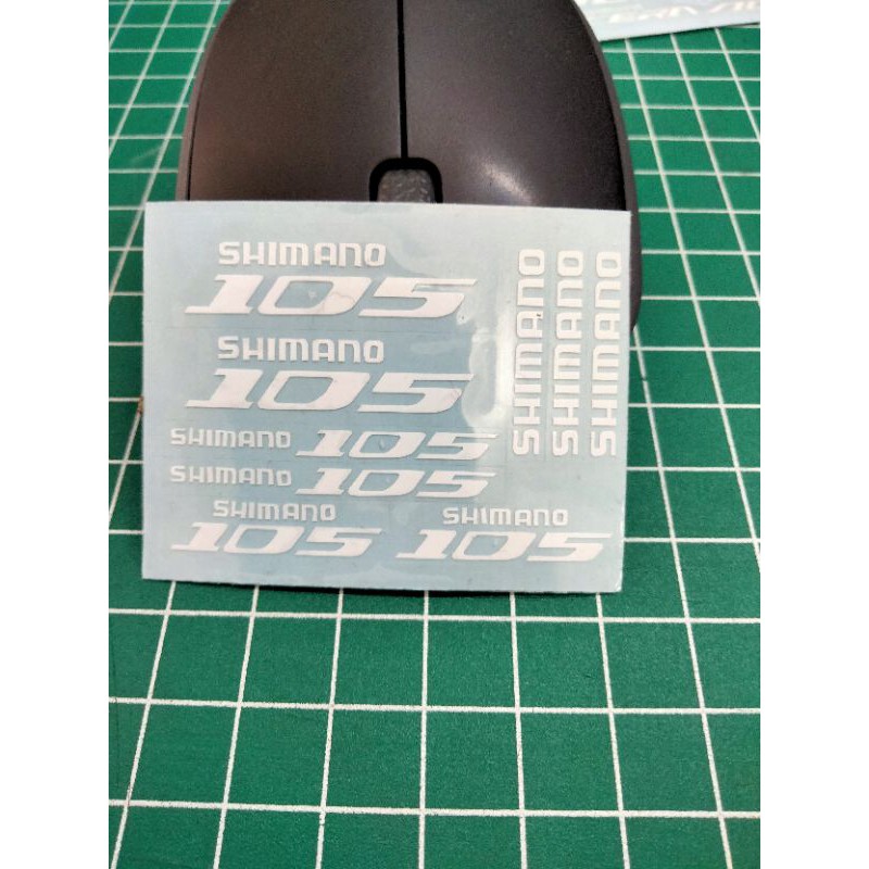stiker  shimano 105
