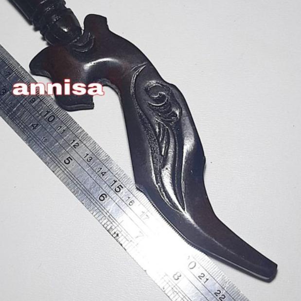 KUJANG KUNINGAN KAYU UKIR KCL