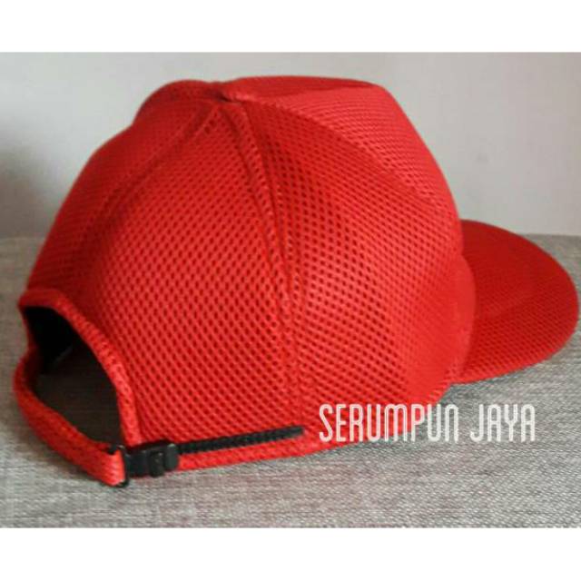 TOPI SNIPER - TOPI SNIPER JARING DOUBLE MESH - TOPI SNIPER MERAH