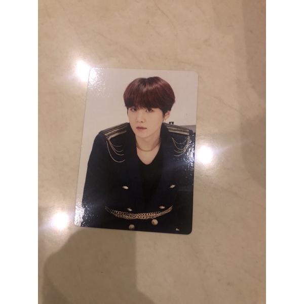 [BOOKED] BTS SUGA SPEAK YOURSELF JP MINI PHOTOCARD MPC