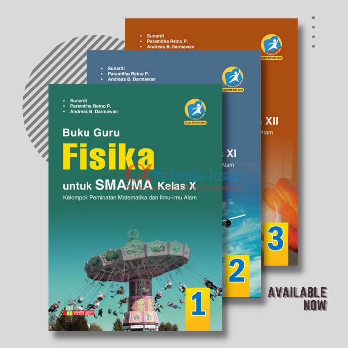 Buku Guru Fisika Peminatan Kelas 10, 11, 12 Yrama Widya