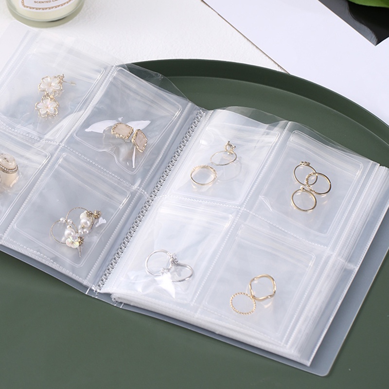 Tas Penyimpanan Perhiasan Bahan PVC Transparan Anti Oksidasi Dan Debu