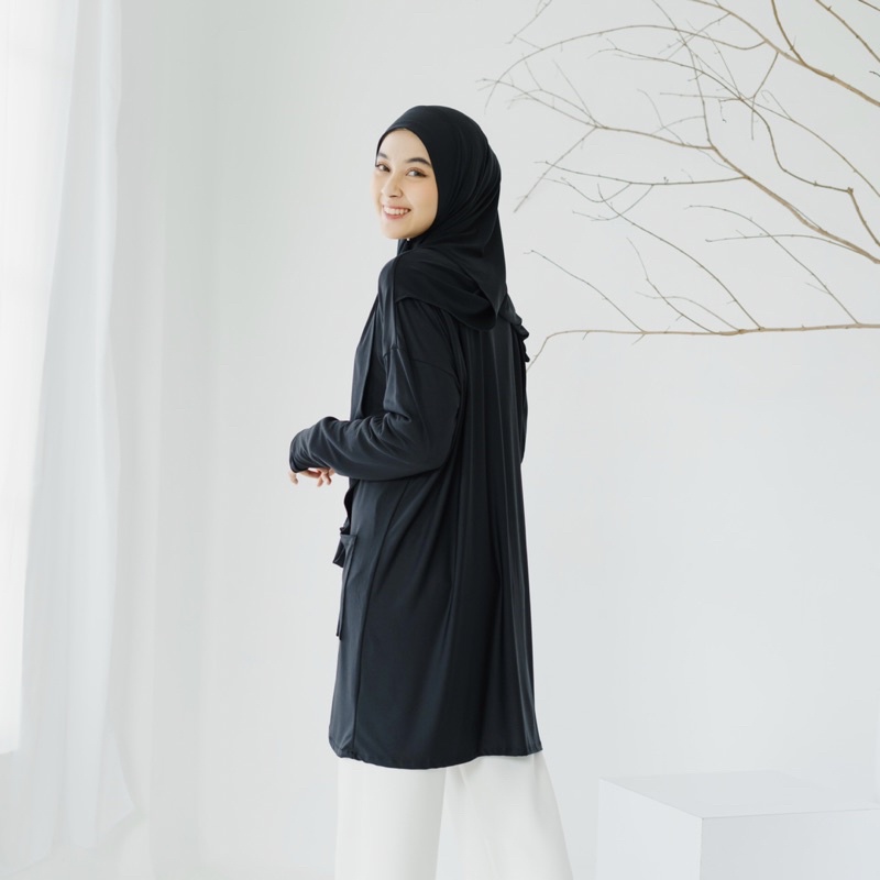 cardigan hijab by Amalia / outer hijab multifungsi