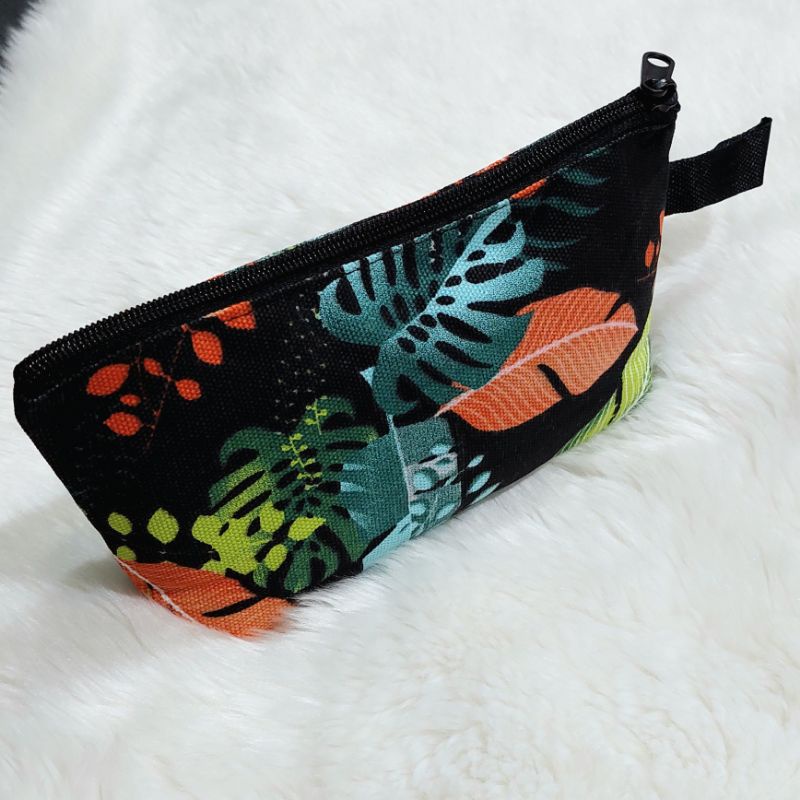 Pouch Kanvas Dompet Souvenir Tas Suvenir Motif Murah