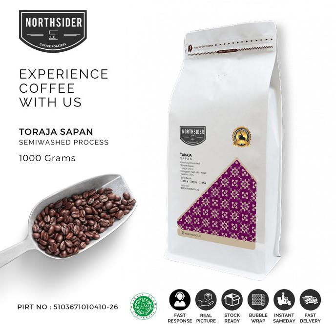 

BIJI KOPI ARABIKA TORAJA SAPAN DRY HULLED - 1KG NORTHSIDER COFFEE