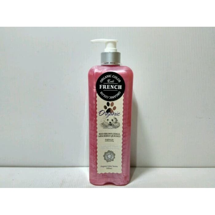 Shampoo Anjing Endi Organic Color Ultra Red - Brown Shampoo 500ml