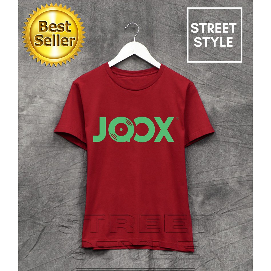 Import Quality MURAH JOOX BAJU Kaos JOOX MUSIC keren COD