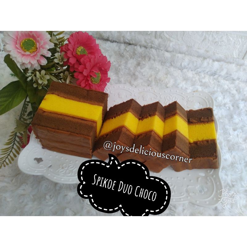 

Spikoe/Kue Lapis Surabaya Duo Choco Resep Kuno