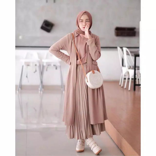 Cardigan Wanita Vika Cardy Outer Wanita Wolfis Premium