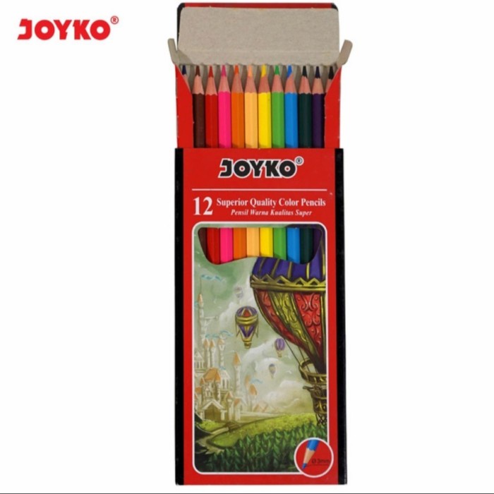

Joyko Color Pencils Pensil Warna CP-100 12 Warna Ori