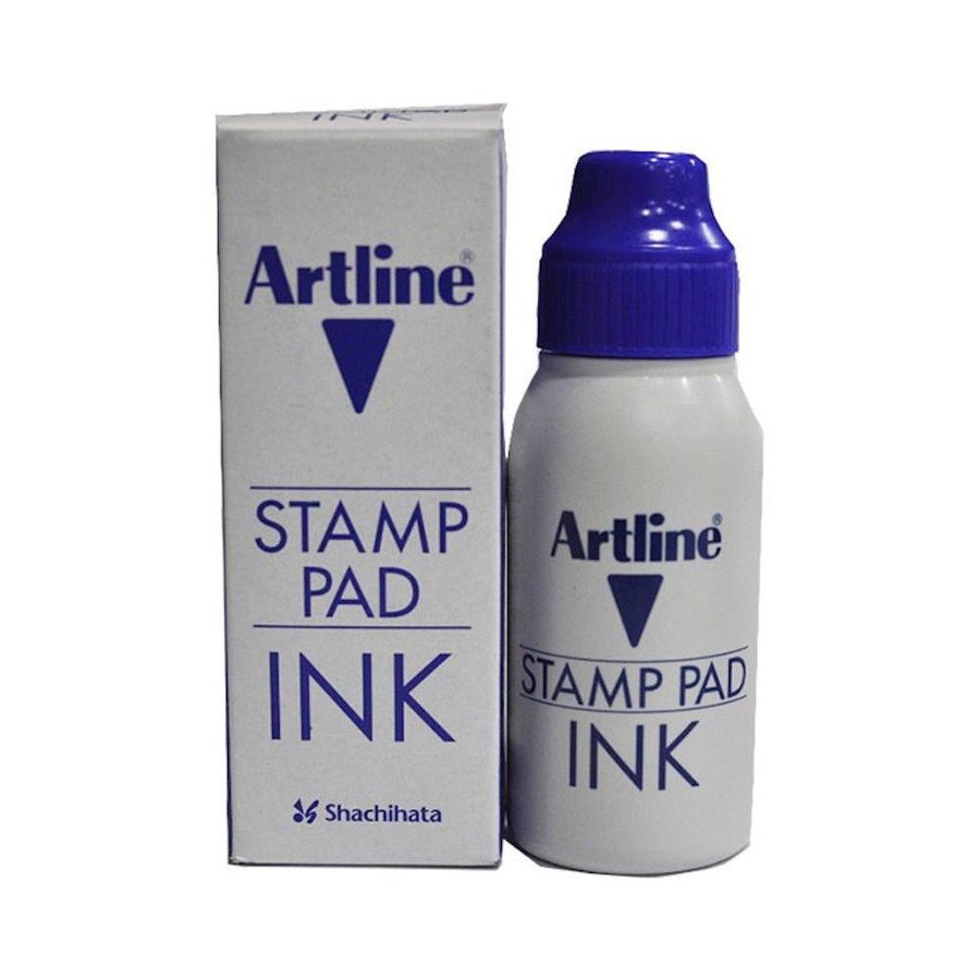 

Artline Stamp Pad Ink Refill Warna Biru | Tinta Stempel Artline
