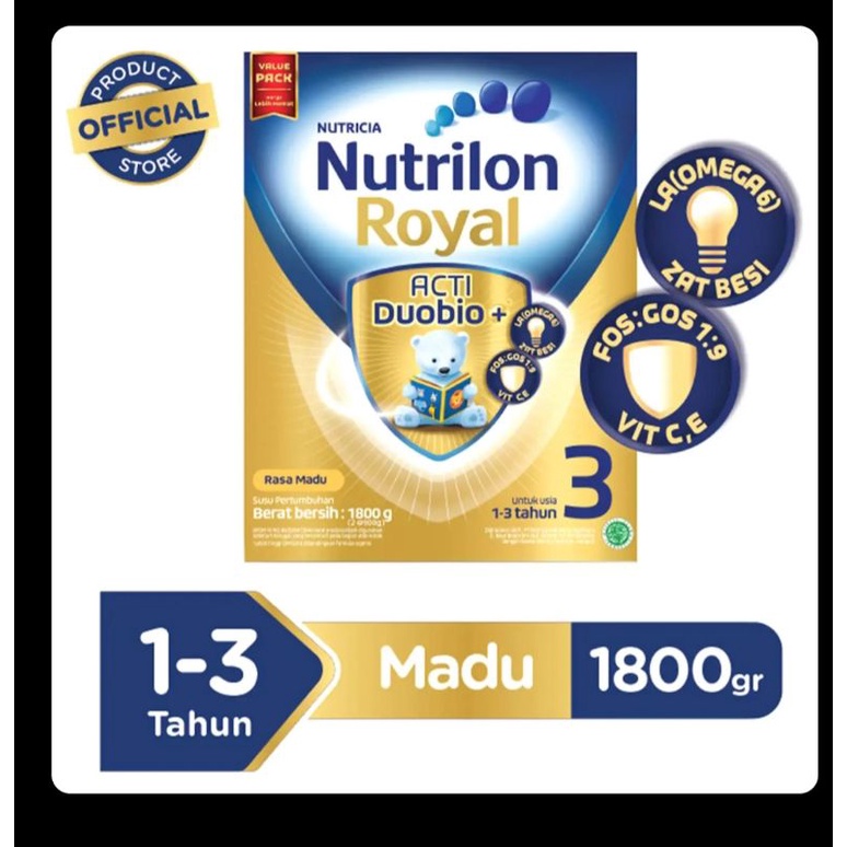 

Nutrilon Royal 3 1800 Gram