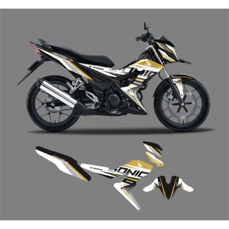 sticker motor Sonic / stiping motor Sonic / decal motor Sonic / decal Honda sonic
