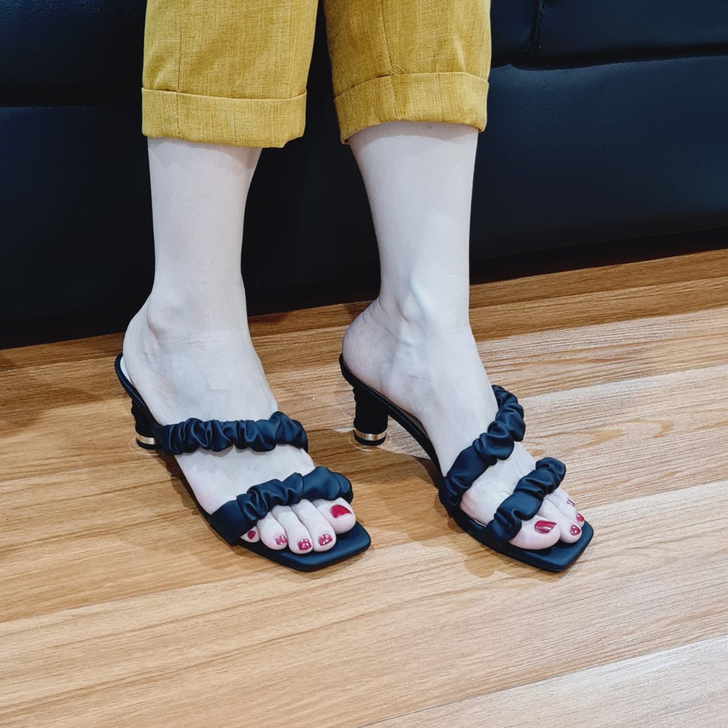 Sandal wanita C*K 697 - SNR Heels 6cm