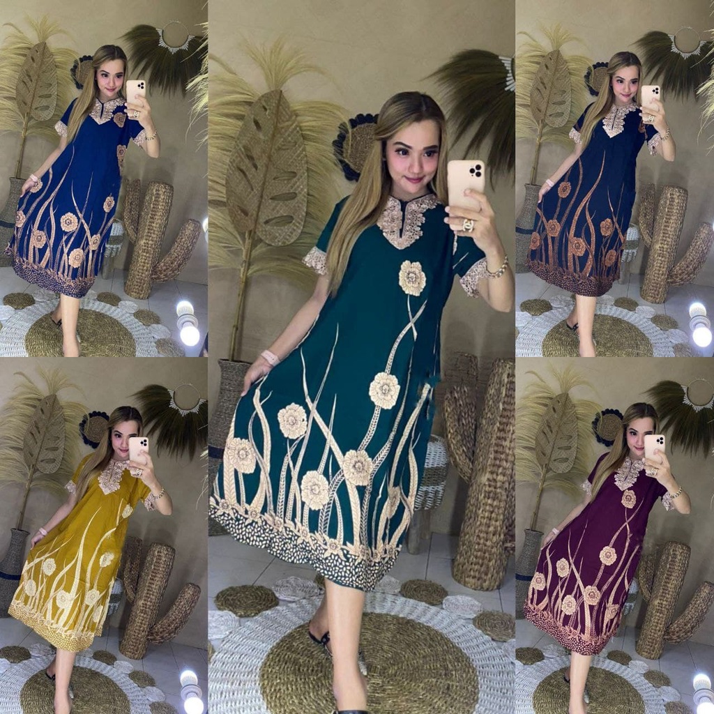 DASTER ARAB | DASTER RENDA | DASTER RENDA LENGAN PANJANG| DRESS ARAB MOTIF "ZEERA CIBI-CIBI"