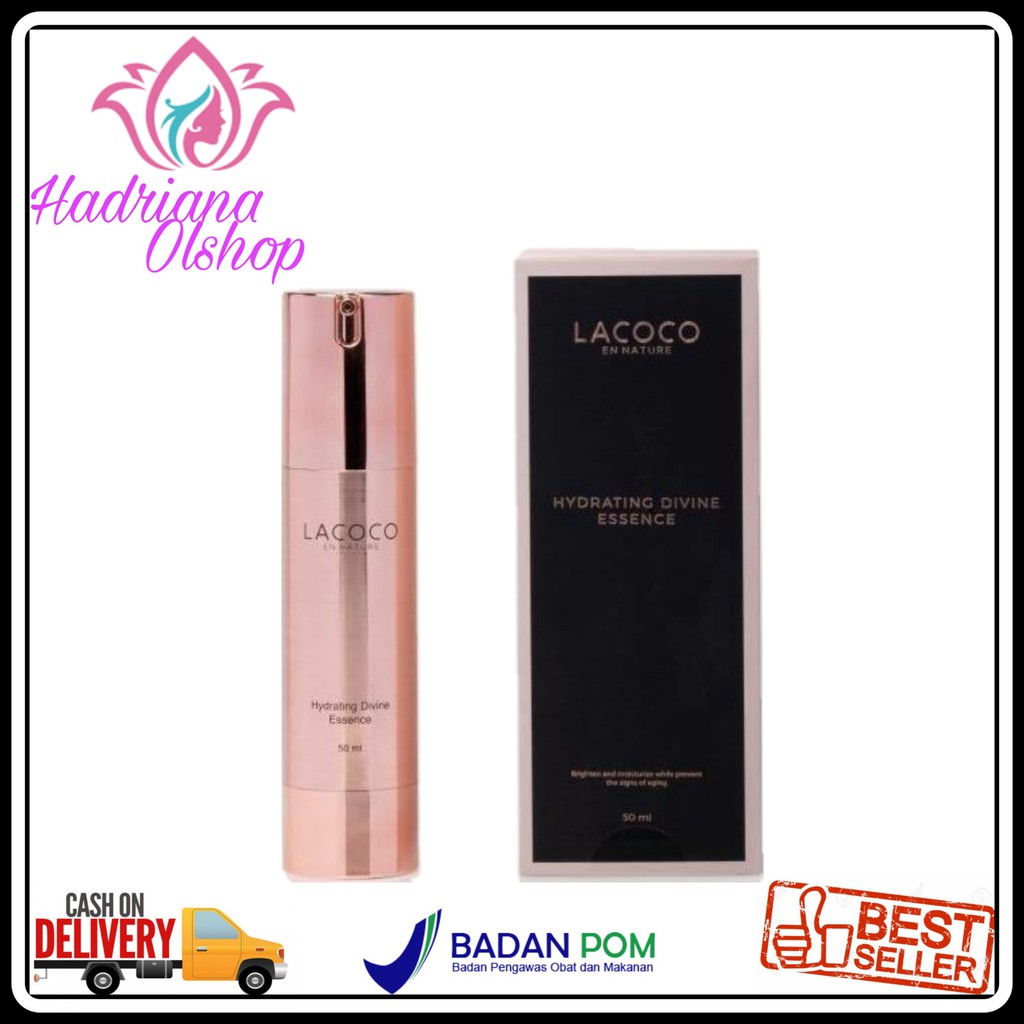 LACOCO Hydrating Divine Essence Asli NASA - Mencerahkan, Melembapkan & Memutihkan Kulit