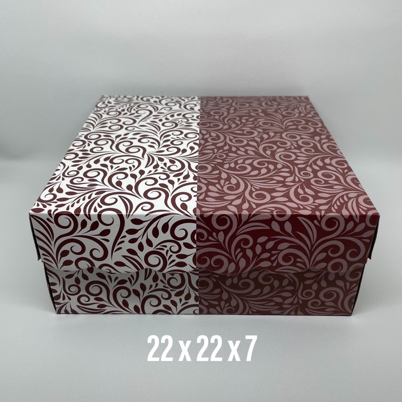 

DUS NASI 22cmx22cm R10B 310gr CETAK Apa Kabar