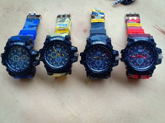 Jam Tangan Pria Analog Sporty C-Shock Crono Off Bisa COD